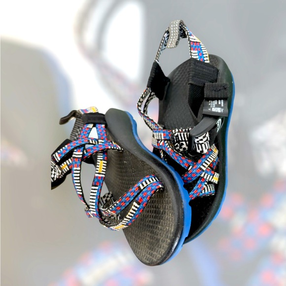 Chaco Kids ZX / 1 Ecotread sandals youth size 12 - Picture 3 of 4